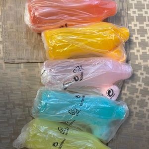 Set of 5 Small Tupperware Eco Bottles (NEW)